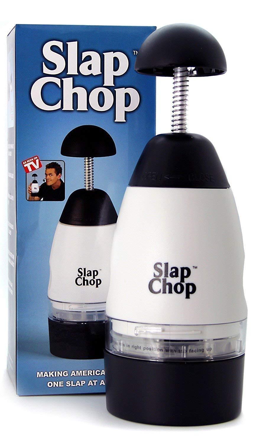 Stainless Steel Hand-Pressed Slap Chop Food Chopper & Vegetable cutter,Multi functional Vegetable and Fruit Chopper askddeal.com